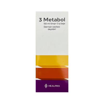  3-Metabol 150 ml sirop - 