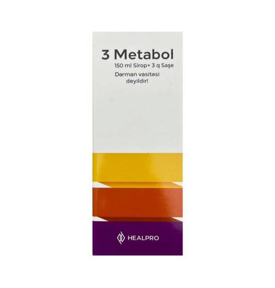  3-Metabol 150 ml sirop - 1