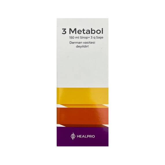  3-Metabol 150 ml sirop - 1