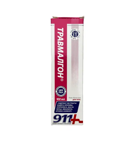 911+ travmalqon 100 ml gel-balzam - 1