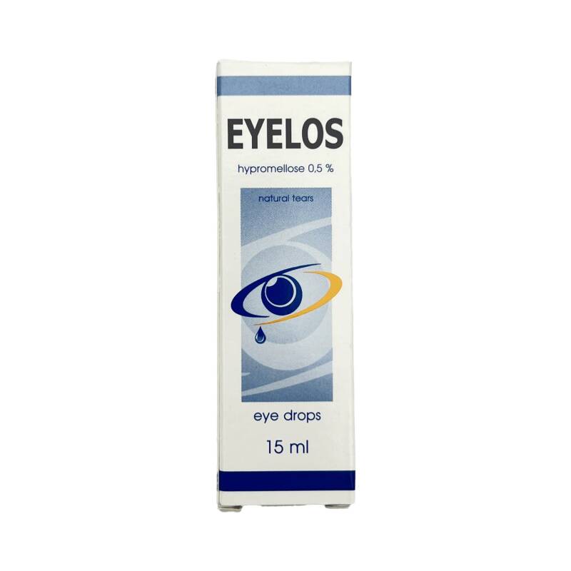 Eyelos 5mg 15ml goz damlasi — suni goz yasi quru goz sindromu nemlendirici