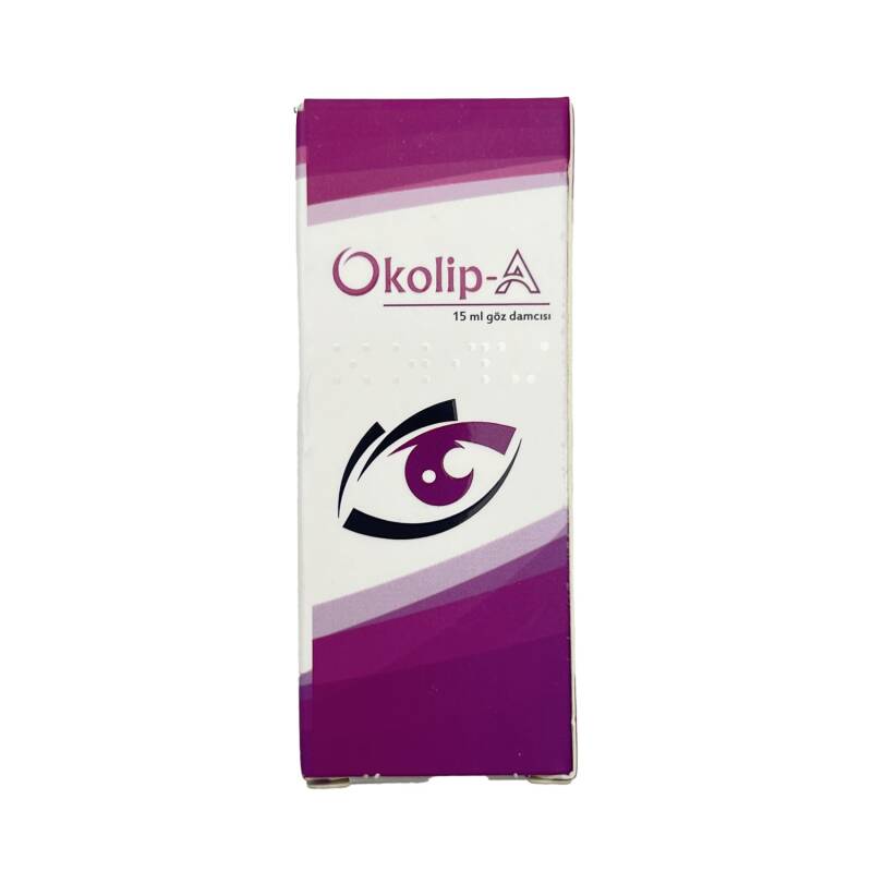 Okolip-A 15ml damci — A E vitamini goz qidalandirma kornea berpa quru goz