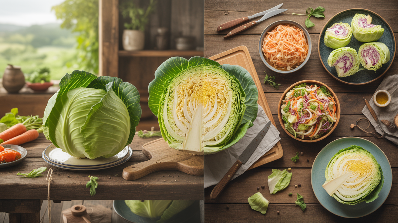 Kələm: kələm dolma, turşu və salatın vitamin faydası