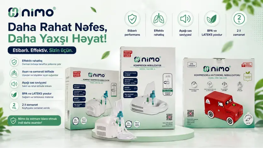 Bronxial Astma Tutması: Dərmanlar və Nebulizator İstifadəsi