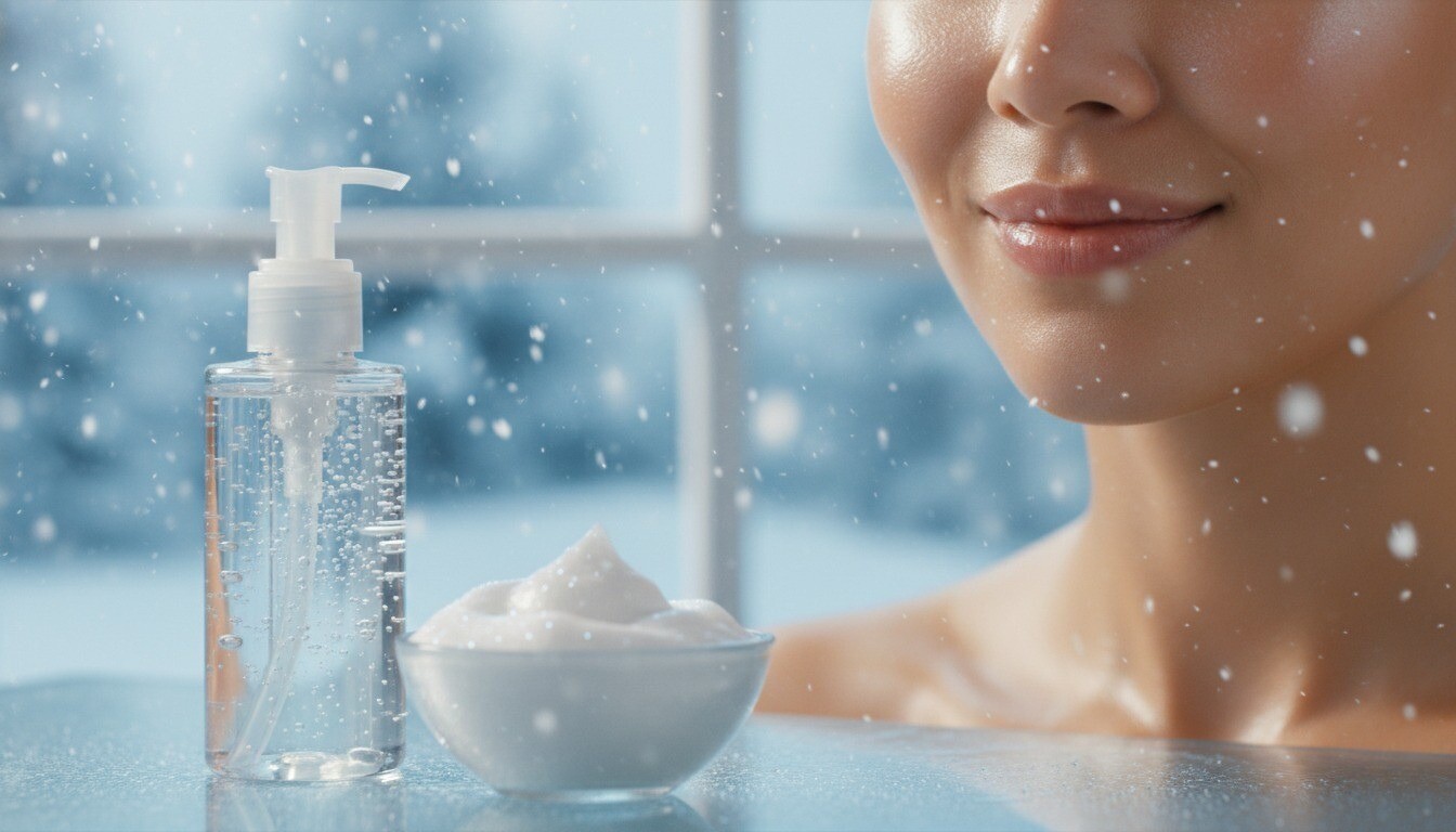 Qış mövsümündə üzün quruması: hansı yuma gelini seçməli?