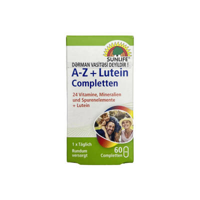 A-Z LUTEIN COMPLEX SUNLIFE N60 TAB - 