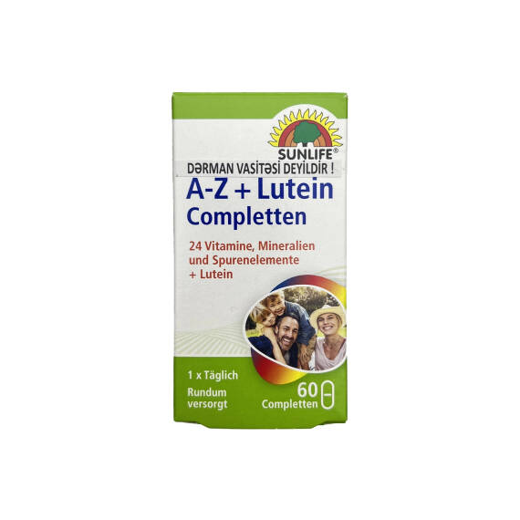 A-Z LUTEIN COMPLEX SUNLIFE N60 TAB - 1