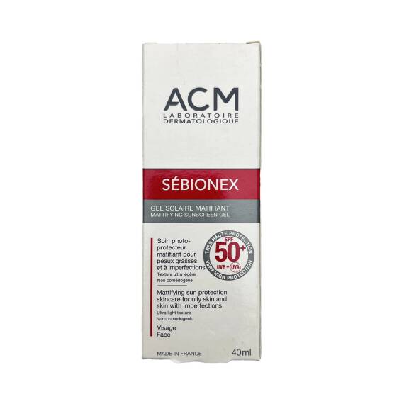 Acm Sebionex Матирующий гель SPF 50 40 мл 0564 - 1
