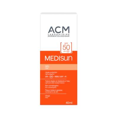 Acm Sensitelial Medisun SPF 50 40 ml Gel - ACM