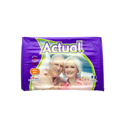 ACTUAL ADULT DIAPER N30 M 2885
