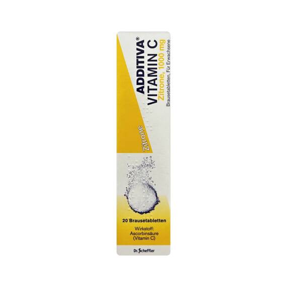ADDITIVA VIT C LIMON 1000 IU N20 EFV TB - 1