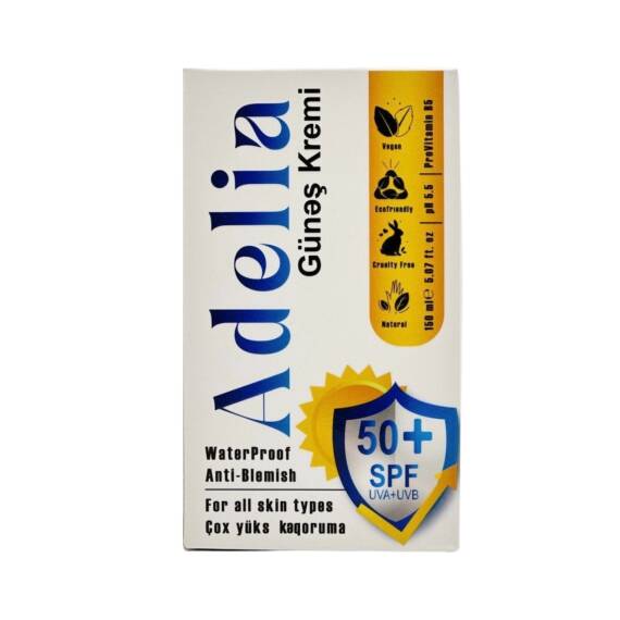 Adelia 0187 Sun Cream SPF 50+, 150 ml - 1