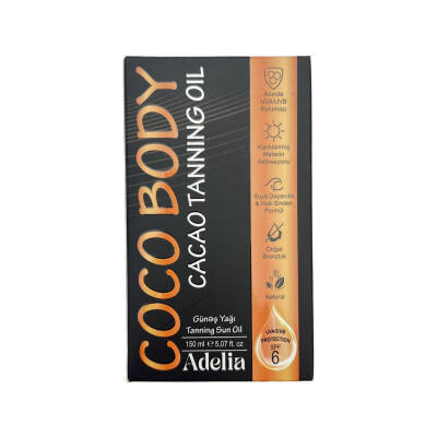 Adelia Coco Body Sun Oil 0200, 150 ml - 1