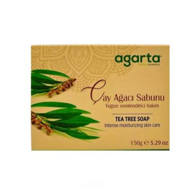 Мыло с чайным деревом Agarta 150 г QR - AGARTA