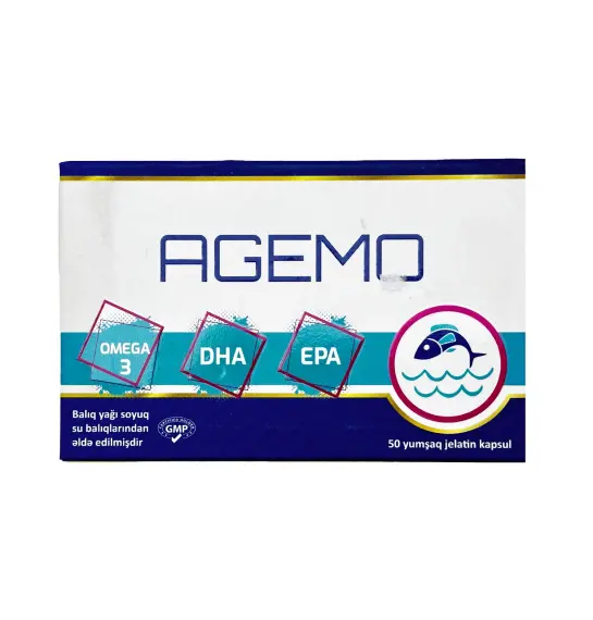 Agemo OMG 3 N50 kapsul - 1