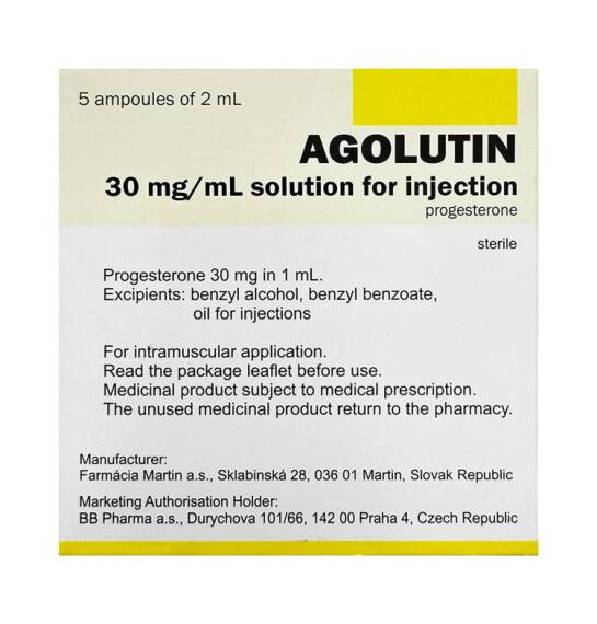 Agolutin 30 mq 2 ml N5 ampula - 1