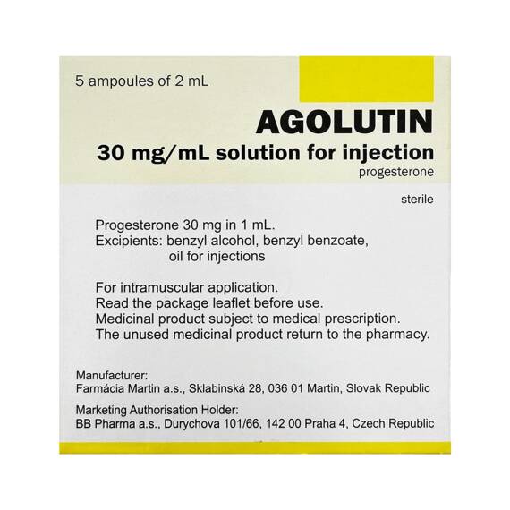 Agolutin 30 mq 2 ml N5 ampula - 1