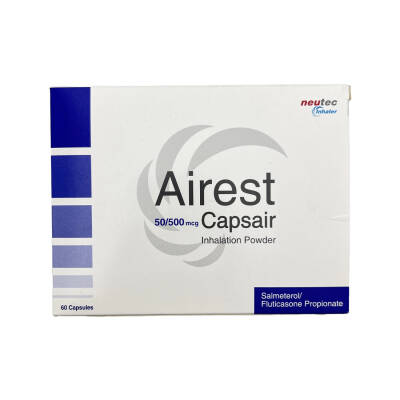 AIREST 50/500 MG N60 CAP - 