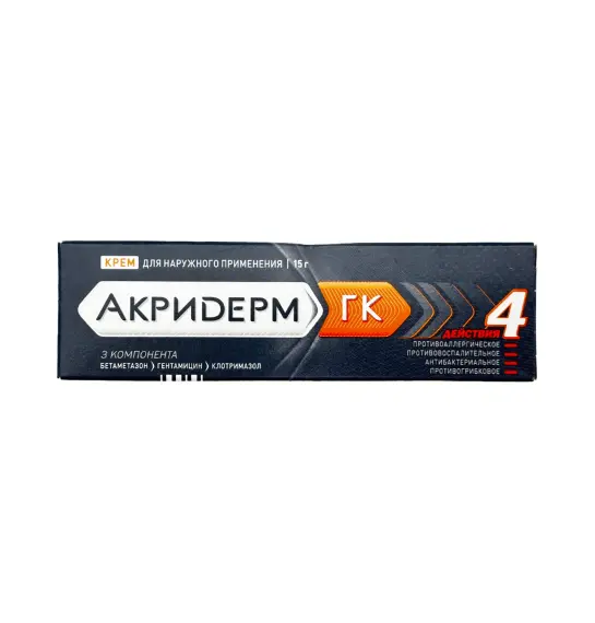 Akriderm GK krem 15 qr - 1
