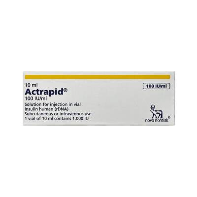 AKTRAPID 100IU 10ML FLK (DANIMARKA) - 