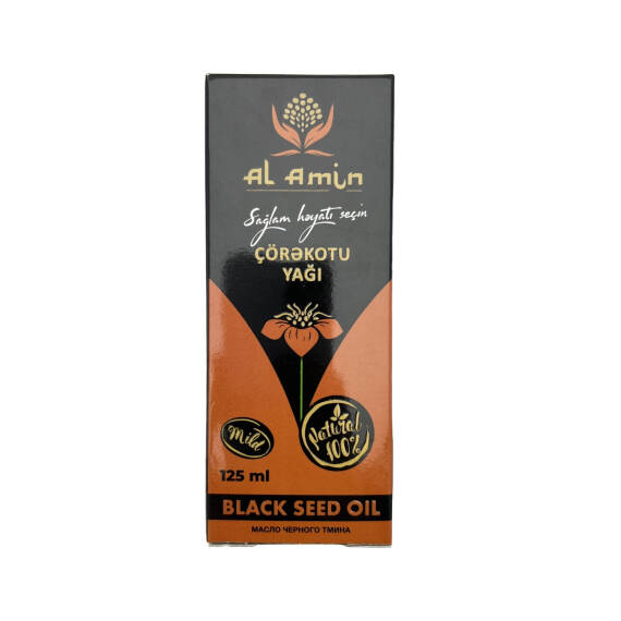 Al Amin Nigella Seed Oil Orange, 125 ml - 1