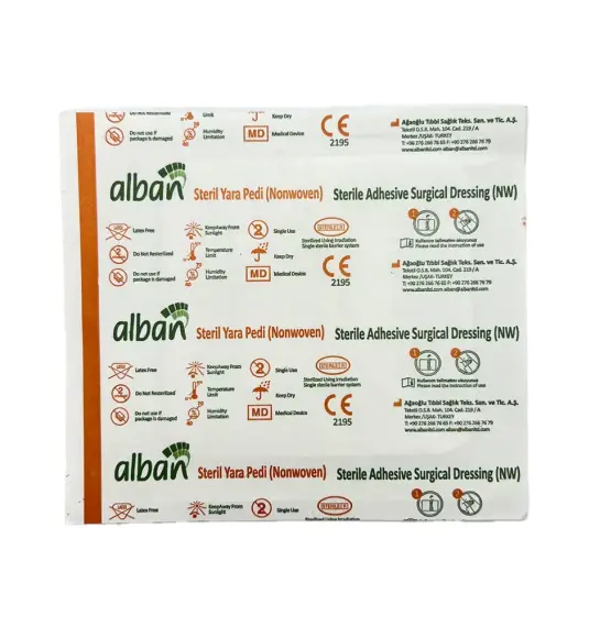 Alban 10 sm x 10 sm N1 plastr - 1