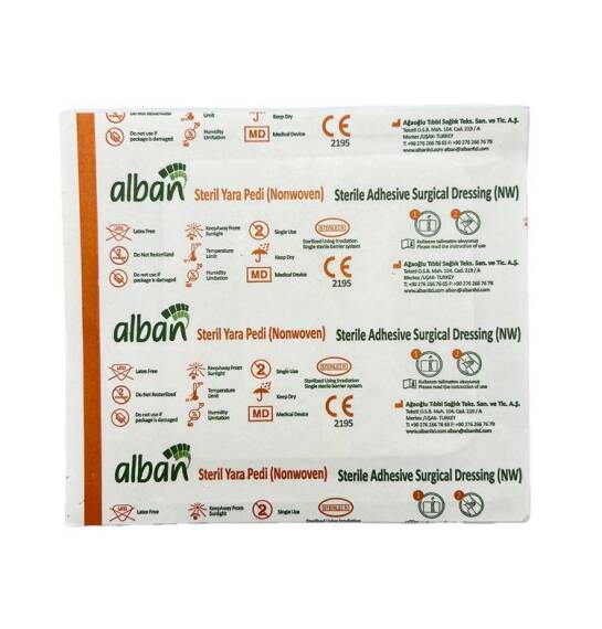 Alban 10 sm x 10 sm N1 plastr - 1