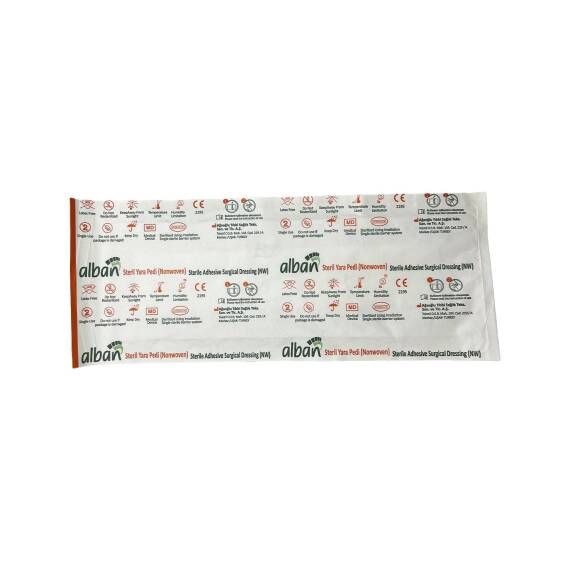 ALBAN STERIL YARA BEZI 10X30 SM N1 - 1