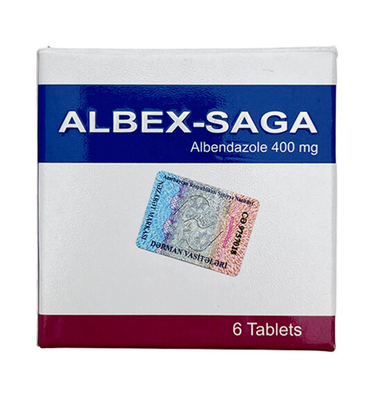 ALBEX-SAGA 400MG N6 TAB - 