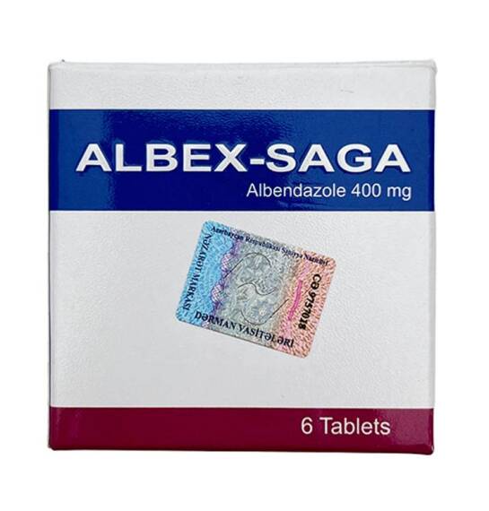 ALBEX-SAGA 400MG N6 TAB - 1