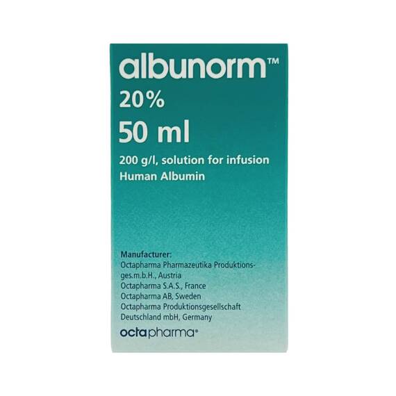 ALBUNORM ALBUMIN 200MG 50ML (OKTAFARMA) - 1