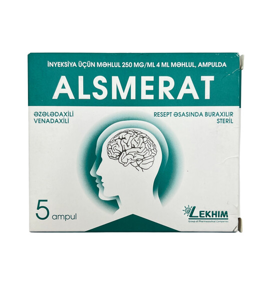 ALCMERAT 250MG 4ML N5 AMP - 