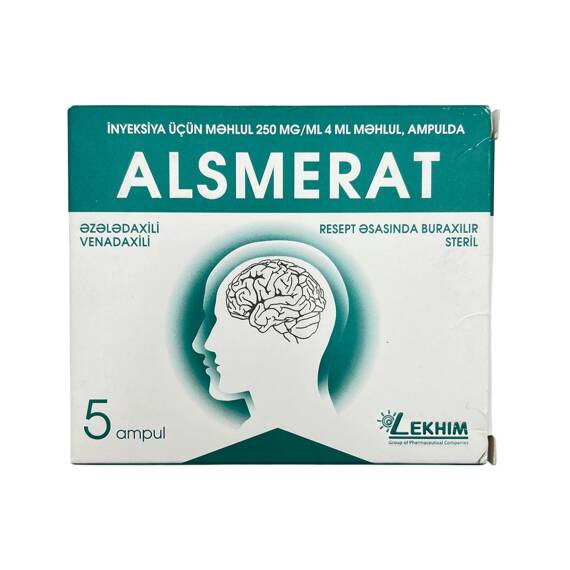 ALCMERAT 250MG 4ML N5 AMP - 1