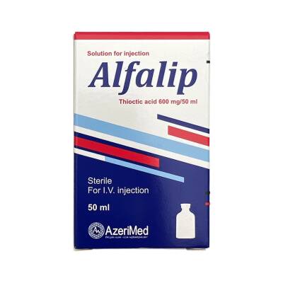 ALFALIP 600MG/50ML SISTEM - 