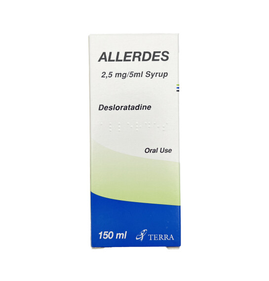 Allerdes 2,5 mq 150 ml sirop - 