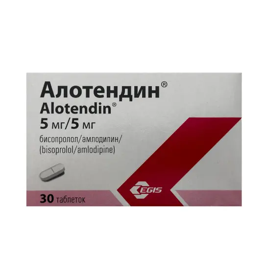 Alotendin 5 mq/5 mq N30 tablet - 1