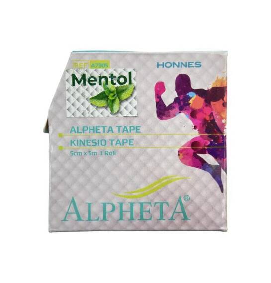 Alpheta Kinesio Tape mentol 5sm x 5m - 1