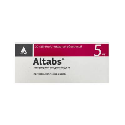 Таблетки Altabs 5 мг N20 - 1