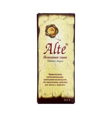 Alte 125 ml sirop - 