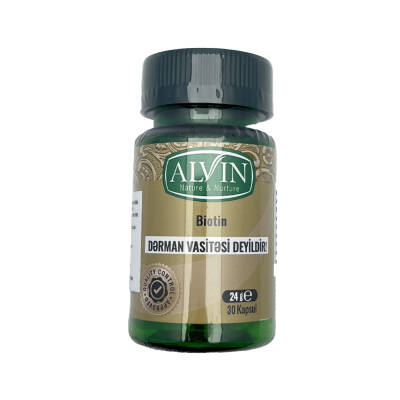 Alvin Biotin 30 капсул - 1