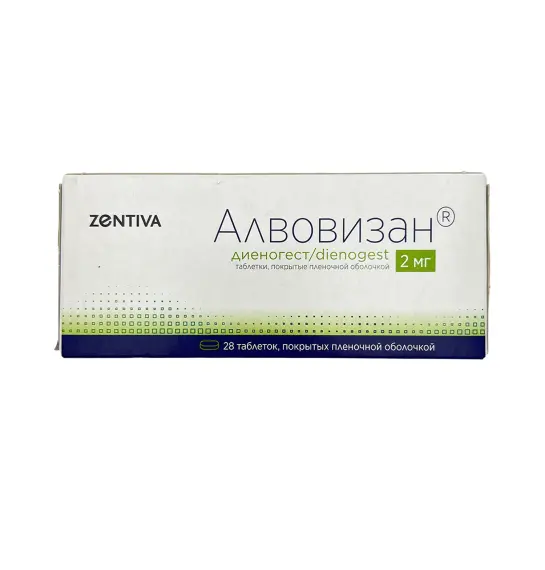 ALVOVIZAN 2MG N28 TAB - 1