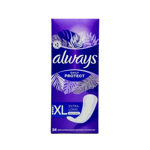 Always Extra Long Plus Protect Ежедневная прокладка Gündəlik Bez N24 - 1