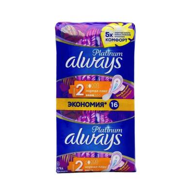 Always Platinium Normal Eco Pad N16 - ALWAYS