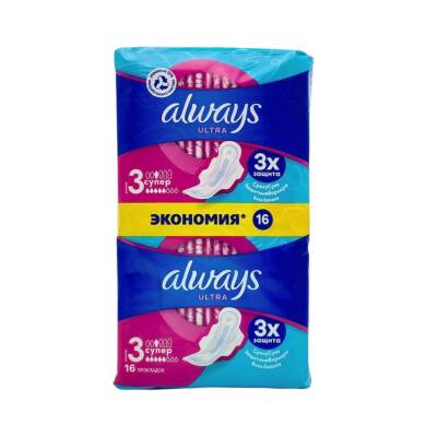 Always Ultra Super Eco Pad N16 - ALWAYS