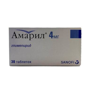 Amaril 4 mq N30 tablet - 