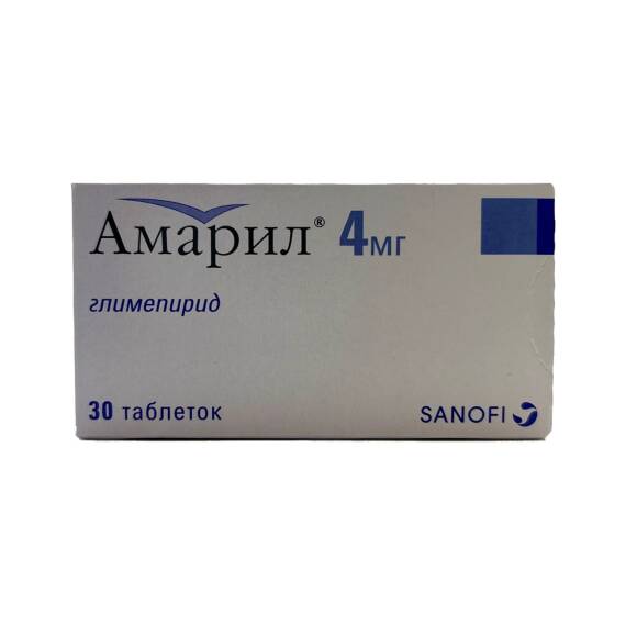 Amaril 4 mq N30 tablet - 1