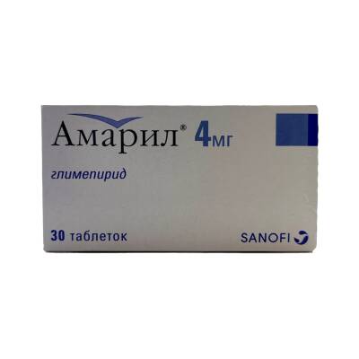 Amaril 4 Mq N30 Tablet - 