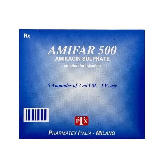 AMIFAR 500MG 2ML N5 AMP - 1