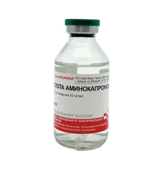 AMINOKAPRONOVAYA KISLOTA 100ML SISTEM (UKR) - 1