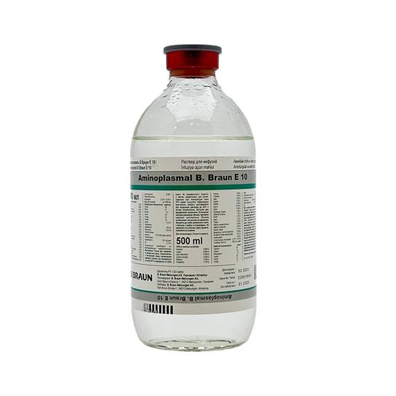 Aminoplazmal B.Braun 10% 500 ml - 1